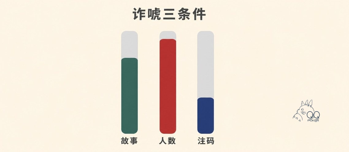 天天德州诈唬三条件